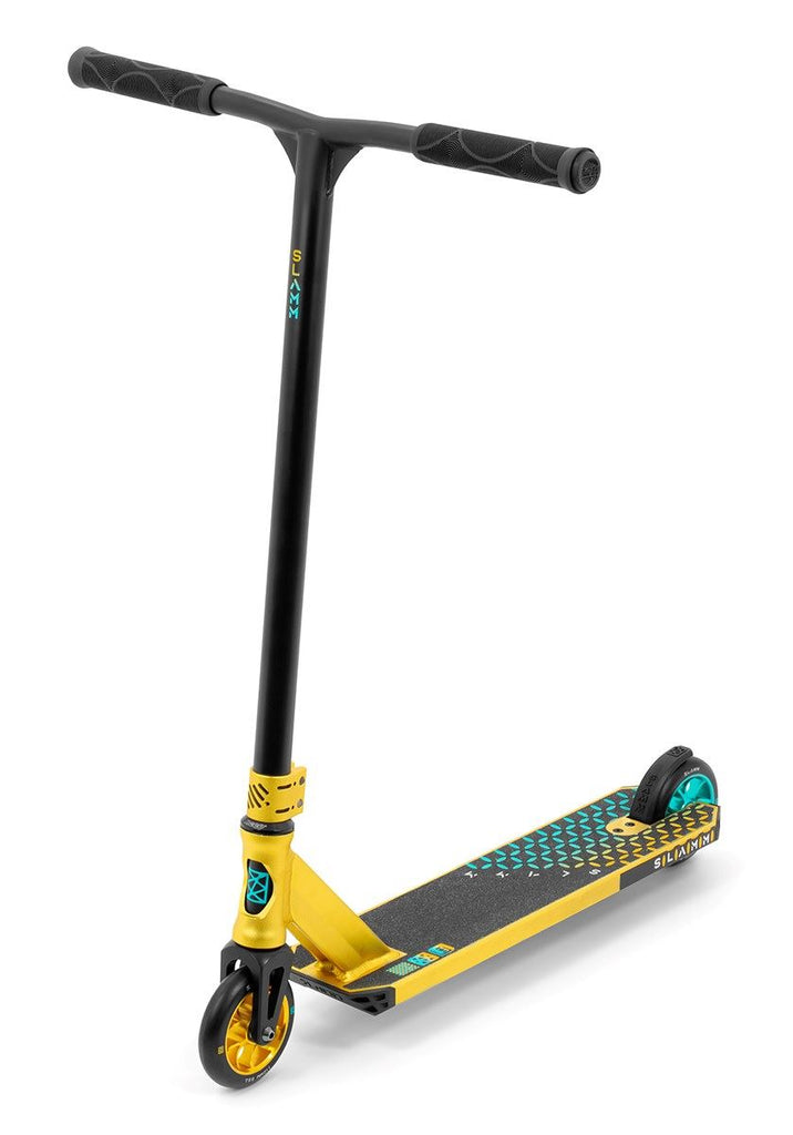 Slamm Assault Stunt Scooter - Gold - Skatewarehouse.co.uk