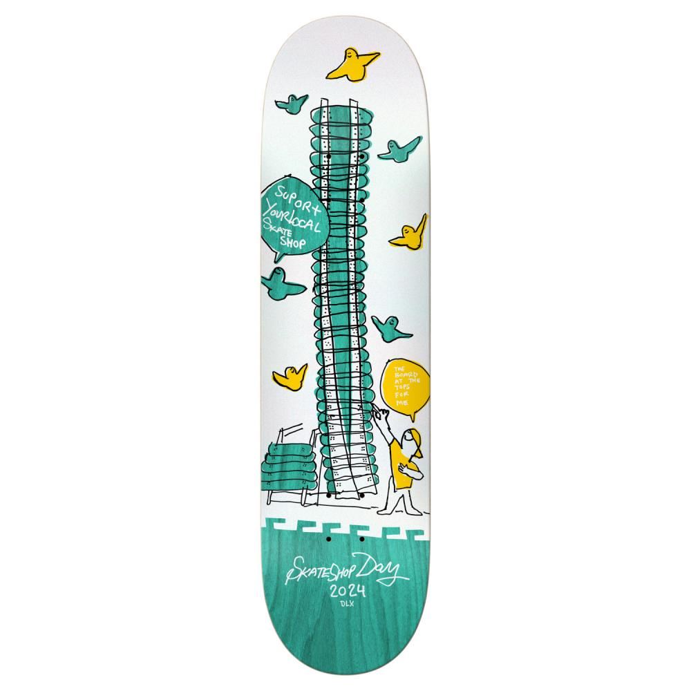 Deluxe Shop Keeper SSD24 Skateboard Deck - 8.06"