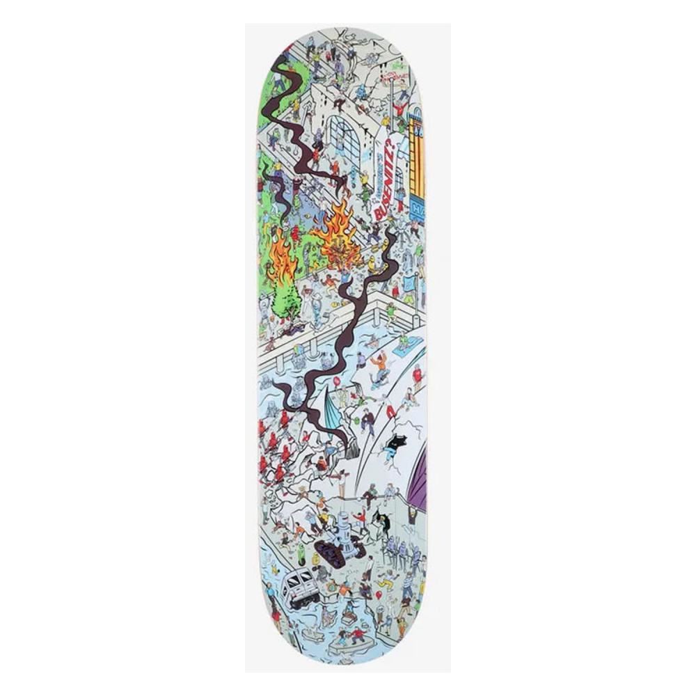 Real Where's Busenitz Skateboard Deck - 8.38"