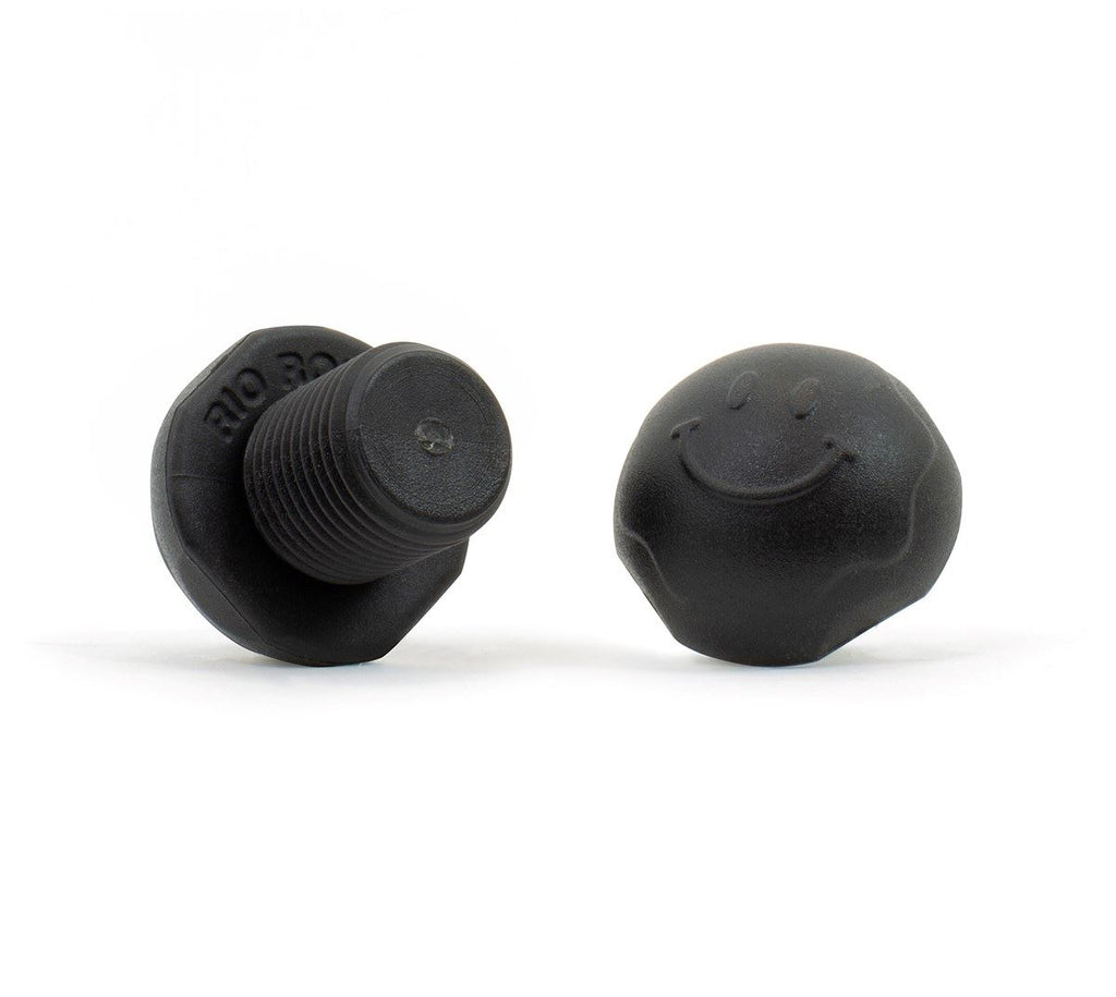 Rio Roller Quad Roller Skate Stopper Jam Plugs - Black - 5/16" - 5/8"