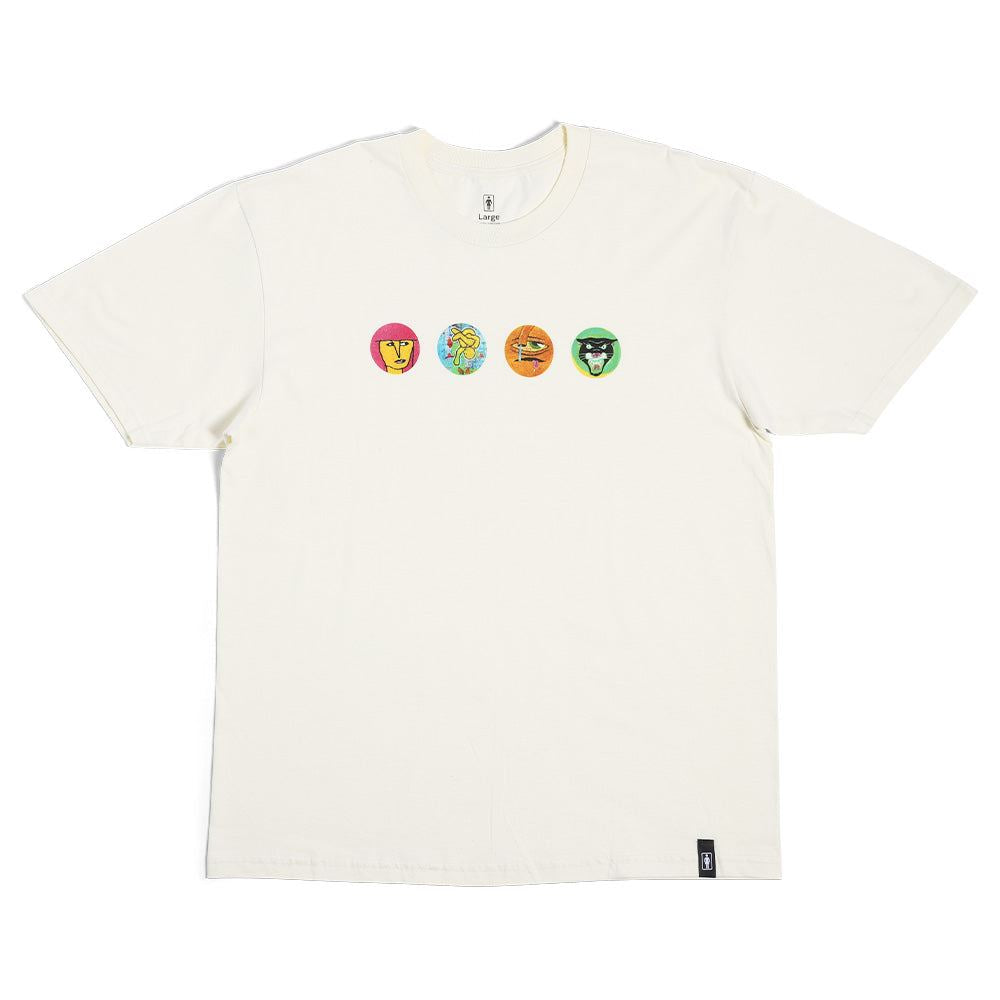 Girl x Modernica Legend Heads Standard Tee Cream