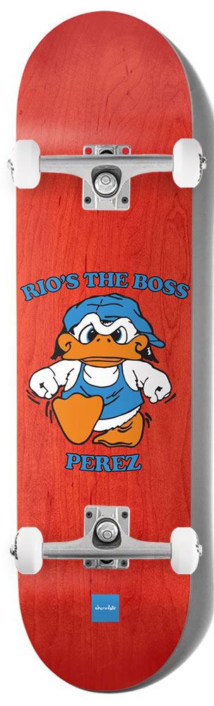 Chocolate Swap Meet Stevie Perez x Venom Custom Complete Skateboard - 8.0"