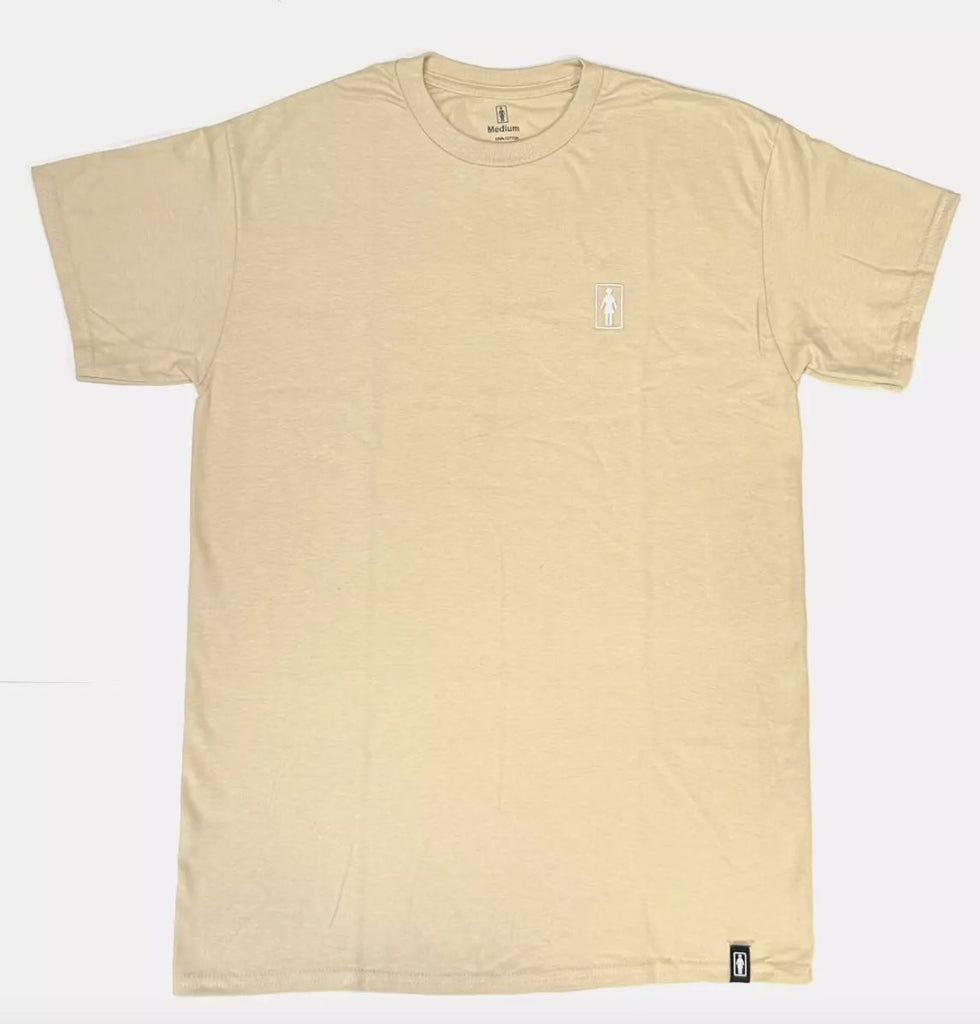 Girl Embroidered OG Tee Sand