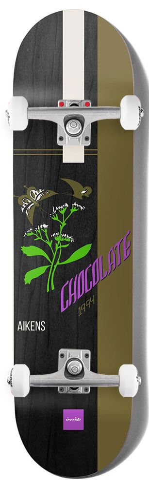 Chocolate Burn One Carl Aikens x Venom Custom Complete Skateboard - 8.5"