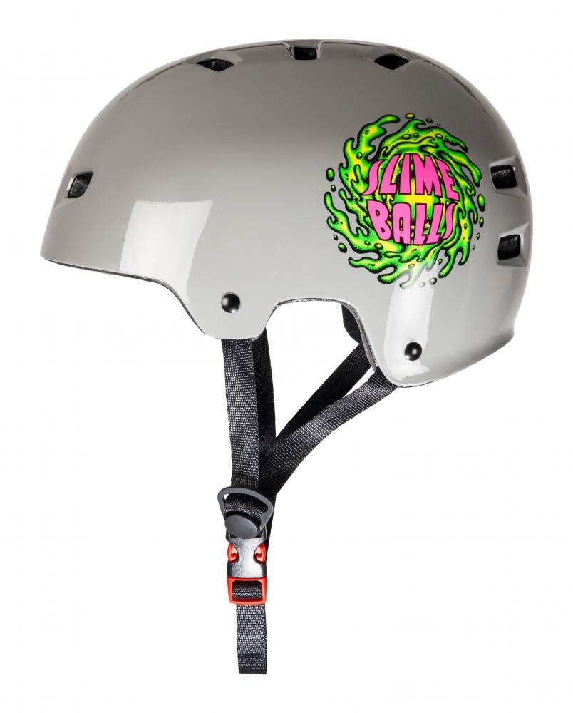 Bullet x Slime Balls Helmet Slime Balls Logo Youth - Grey