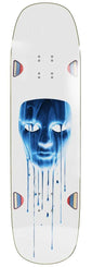 Opera Sam Beckett Mask Drip EX7 Deck White Skateboard Deck - 8.75"