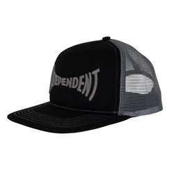 Independent Cap Span Mesh Black / Grey - O/S