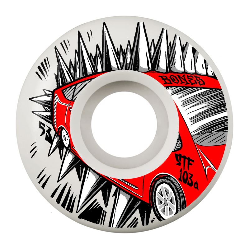 BONES Skateboard Wheels STF 'JUDAS PRIUS' V2 (Locks) 103A