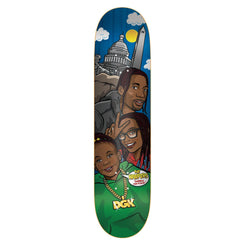 DGK Street Soldier 'The Harpers' Skateboard Deck - 8.0"