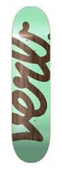 Verb Xl Script Logo Skateboard Deck Mint 8.5"