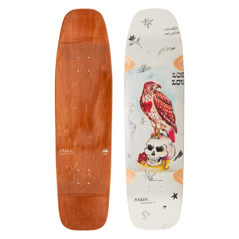 Arbor Performance Shakedown 34 Rats Skateboard Deck - 9.0"