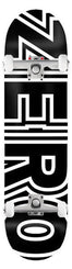 Zero Skateboard Bold Black White x Venom Custom Complete Skateboard - 8.375"