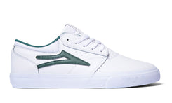 Lakai Griffin Leather Skate Shoes - White / Pine