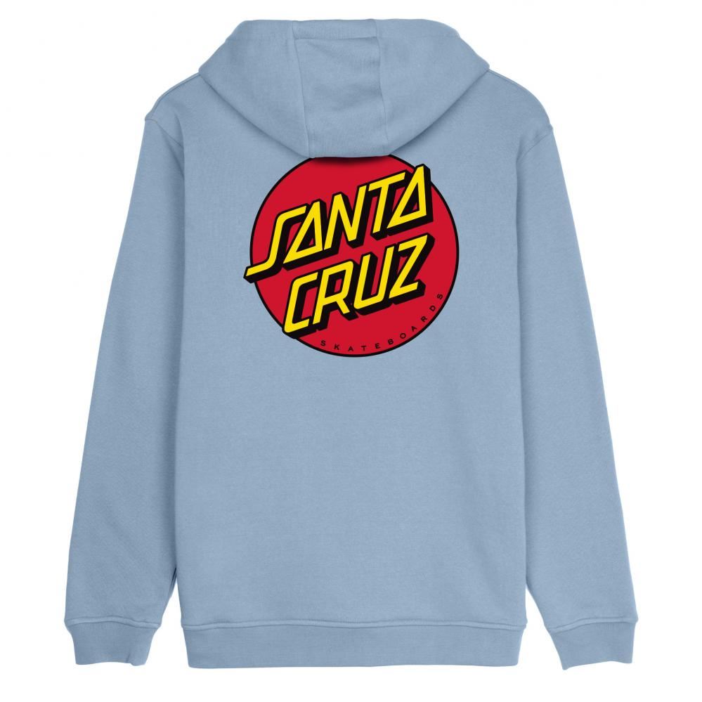 Santa Cruz Hood Classic Dot Chest Hood - Fresh Blue