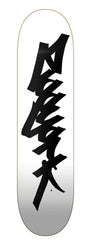 Zoo York OG 95 Tag White/Black Skateboard Deck - 8.0"