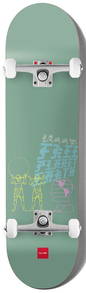 Chocolate Free Planet Earth Kenny Anderson x Venom Custom Complete Skateboard - 8.0"