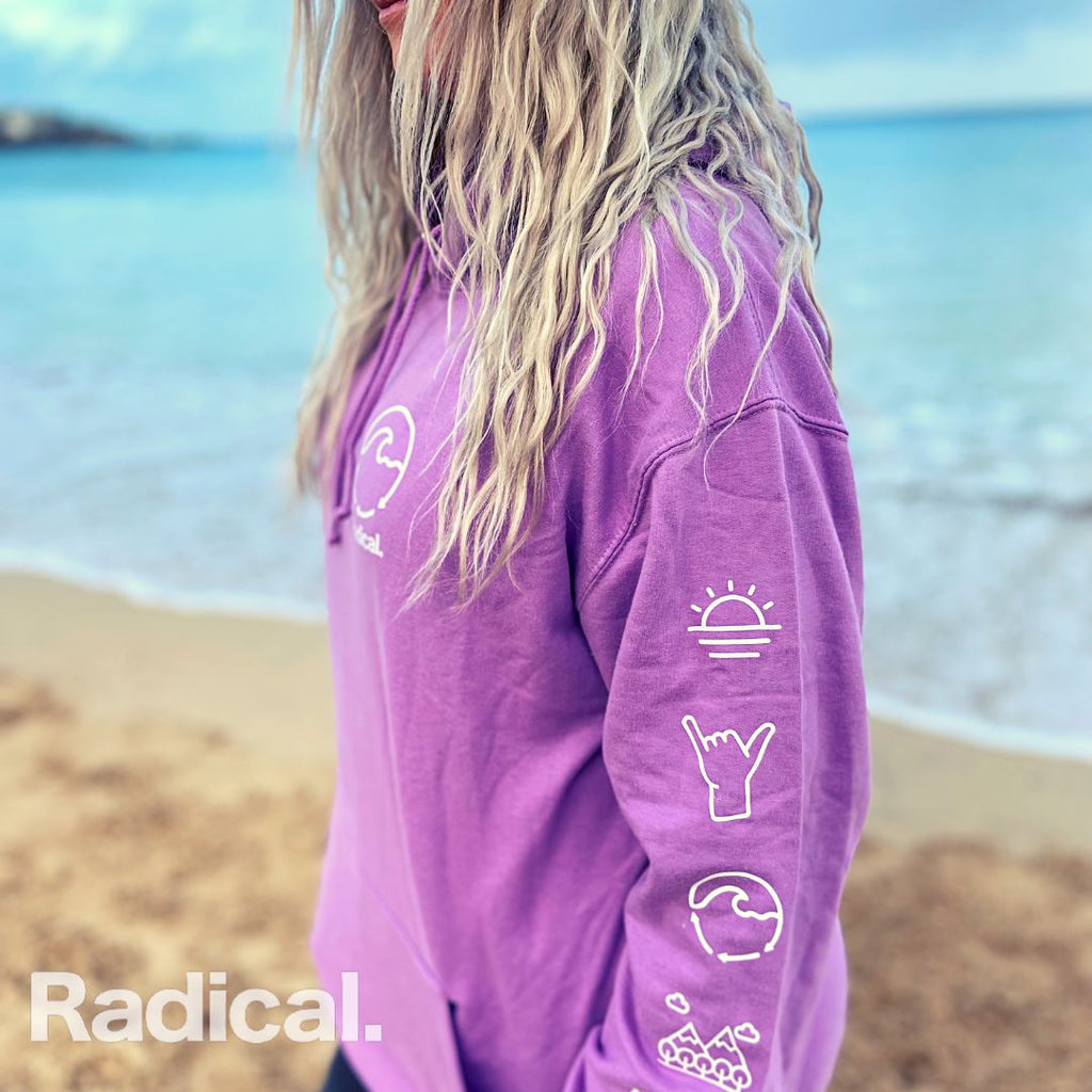 Radical. 4th Phase Unisex Hoodie - Purple