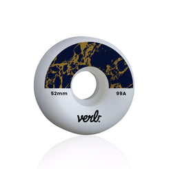 Verb Marble Dip Skateboard Wheels Navy/Gold