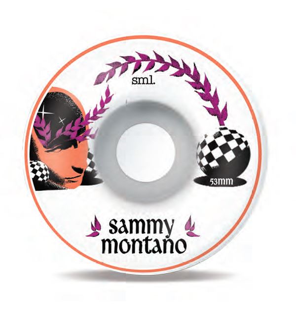 sml. Skateboard Wheels Lucidity Series Sammy Montano OG Wide