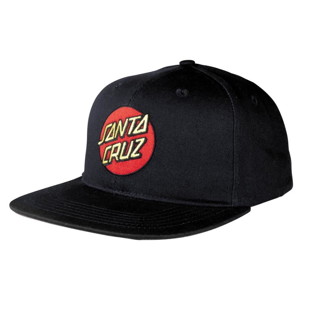 Santa Cruz Cap Classic Dot Snapback - Black