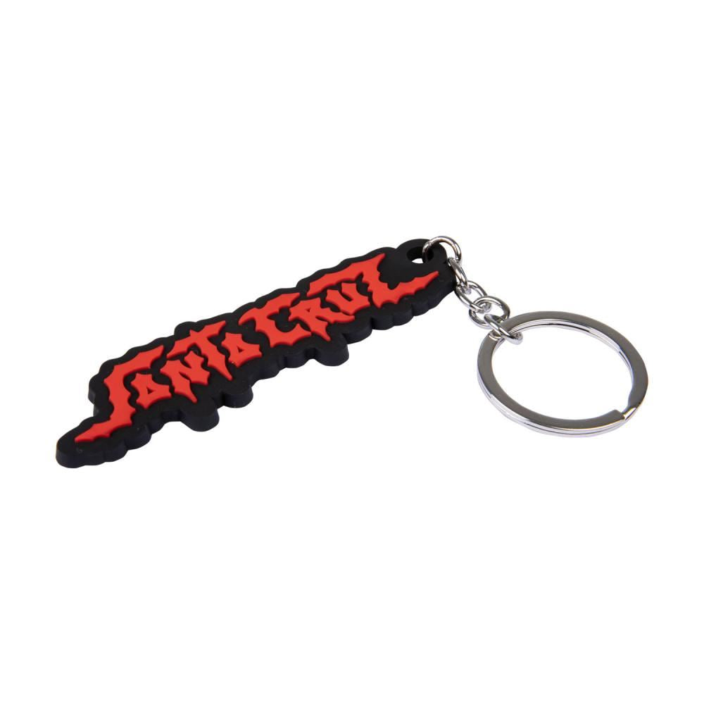 Santa Cruz Accessories Dungeon Strip Keyring Red / Black - O/S