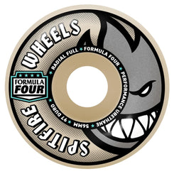 Spitfire Formula Four Skateboard Wheels Radial Full 97 - Natural