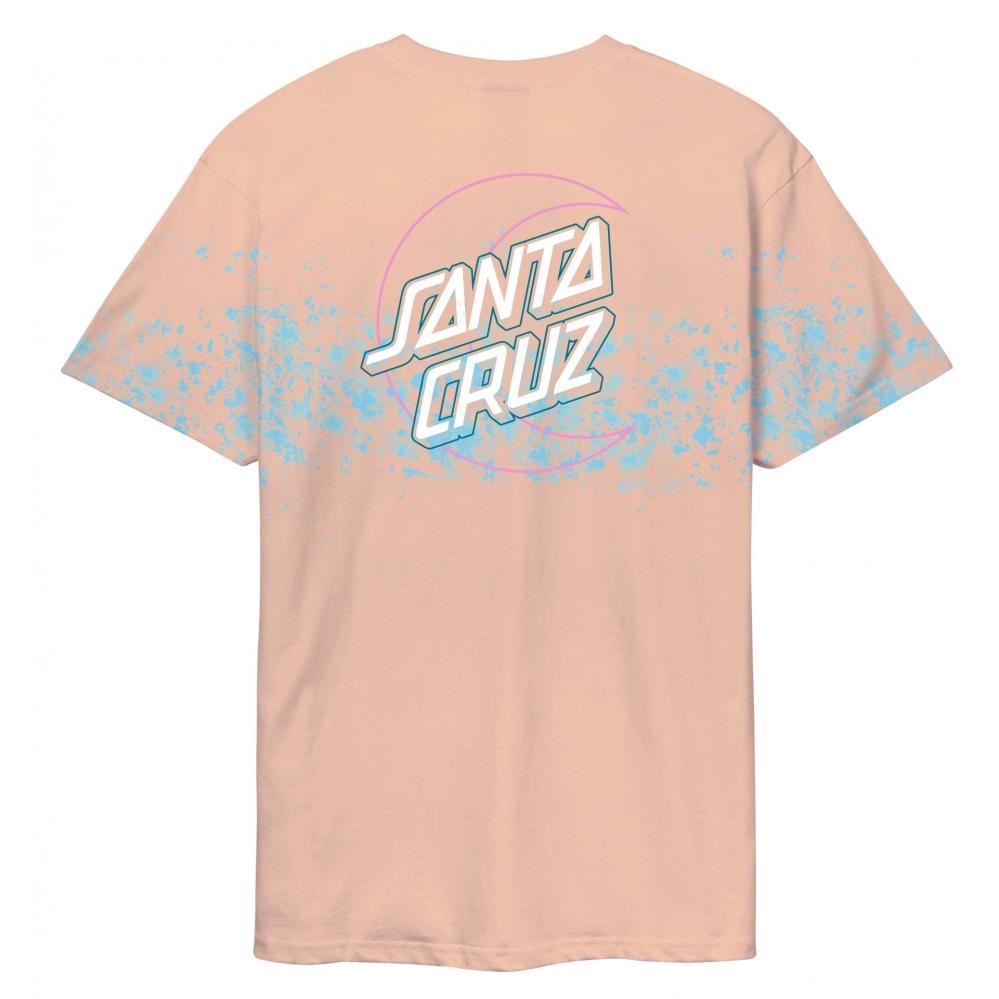 Santa Cruz T-Shirt Empty Moon Dot CF T-Shirt - Drip Dye