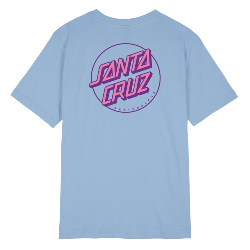 Santa Cruz Womens T-Shirt Partial Dot - Hyacinth