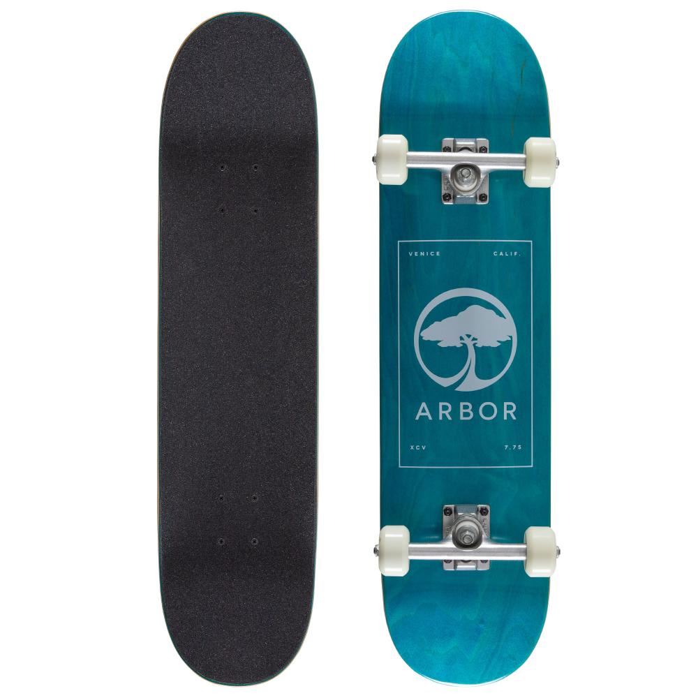 Arbor Street Complete Street Logo Complete Skateboard - 7.75" - Skatewarehouse.co.uk