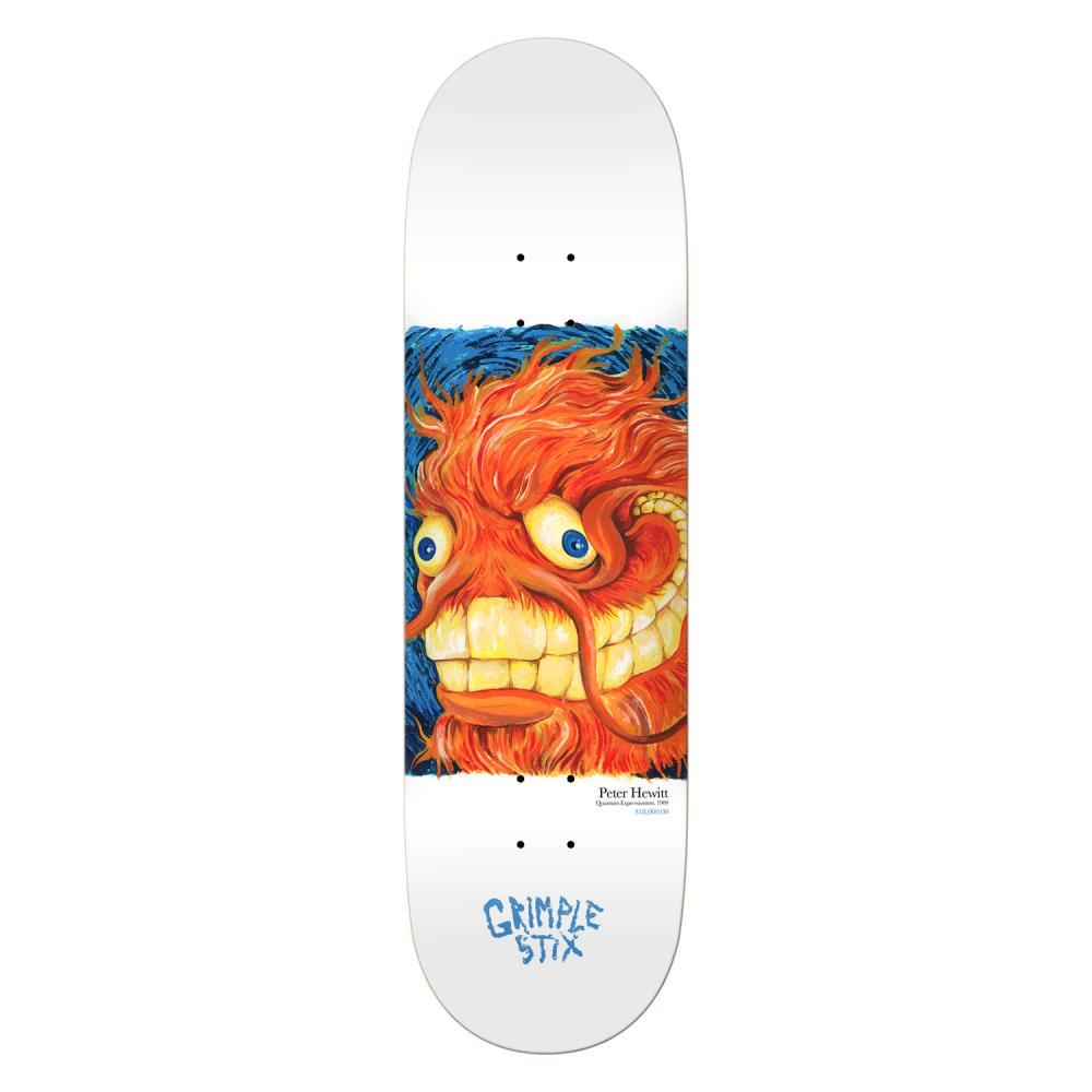 Antihero Grimplestix Fine Art Hewitt Skateboard Deck - 9.02" - Skatewarehouse.co.uk