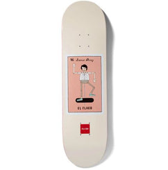 Chocolate Skateboard Loteria Card El Flaco Stevie Perez Skateboard Deck - 8.375"
