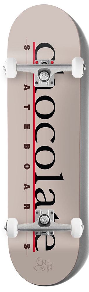 Chocolate Skateboard The Bar Logo Erik Herrera x Venom Custom Complete Skateboard - 8.25"