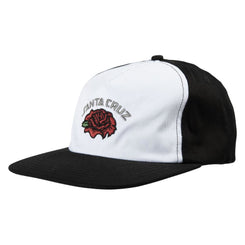 Santa Cruz Cap Dressen Roses Solo White / Black - O/S