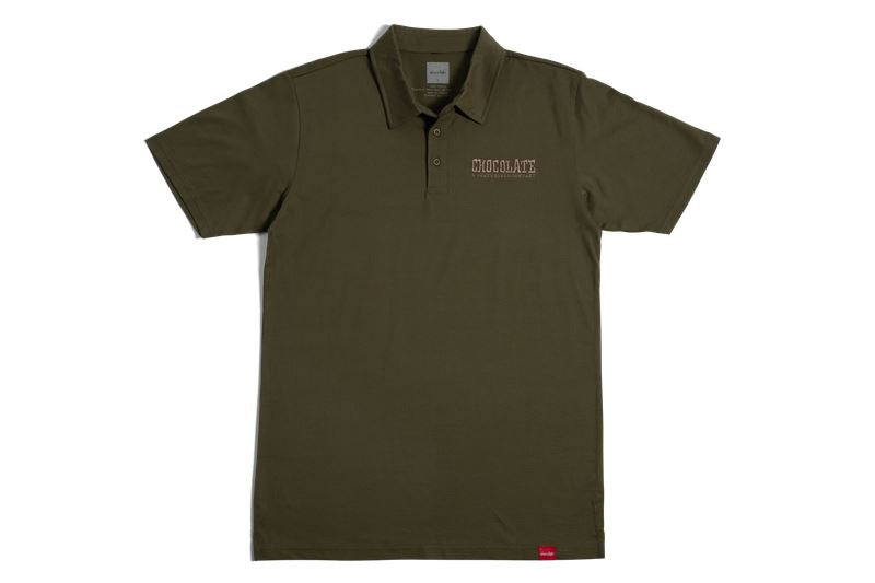 Chocolate Western Polo Olive