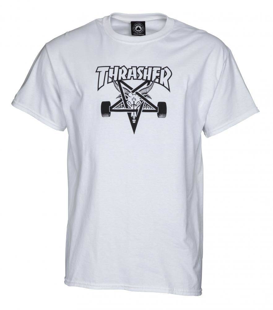 Thrasher T-Shirt Skategoat - White - Skatewarehouse.co.uk