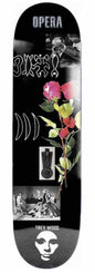 Opera Trey Wood Encore EX7 Deck Black Skateboard Deck - 8.25"