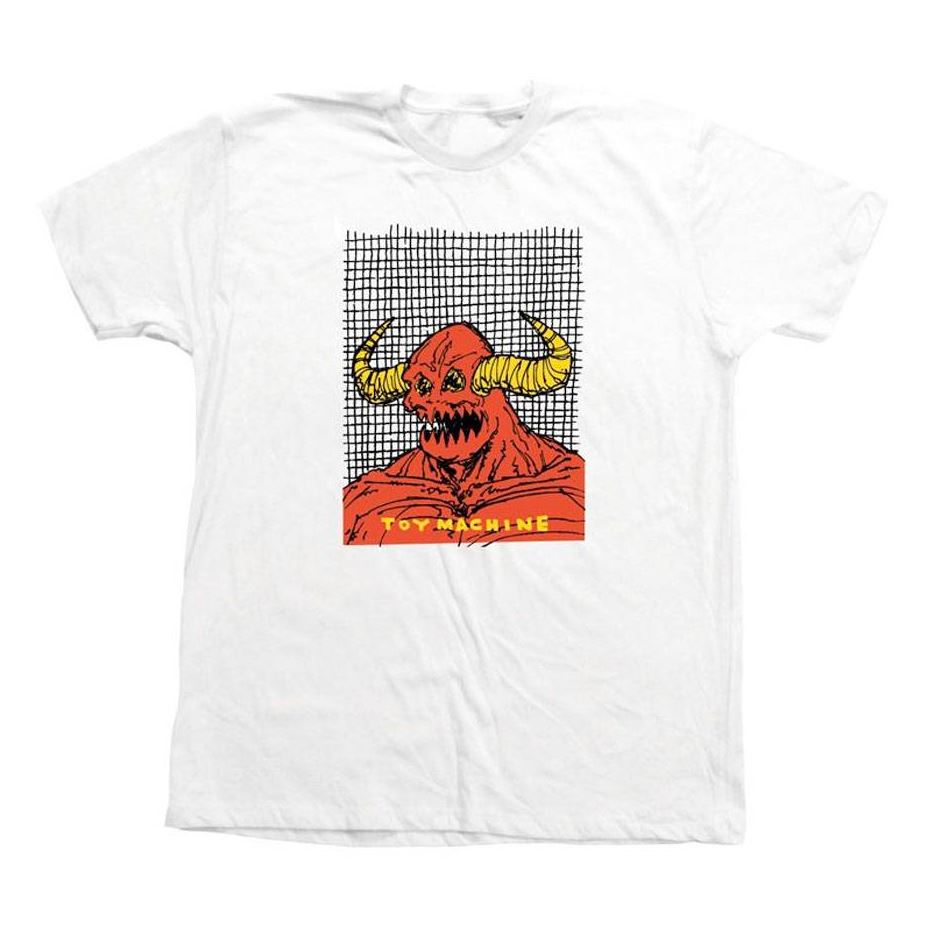 Toy Machine Welcome To Hell Monster Tee White