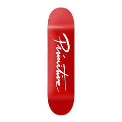 Primitive Core Programme Neuvo Script Core Skateboard Deck Red - 8.125