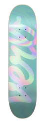 Verb Holographic Logo Skateboard Deck Teal 8.125"