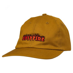 Spitfire Cap Lil Demonseed Script Dark Tan - O/S