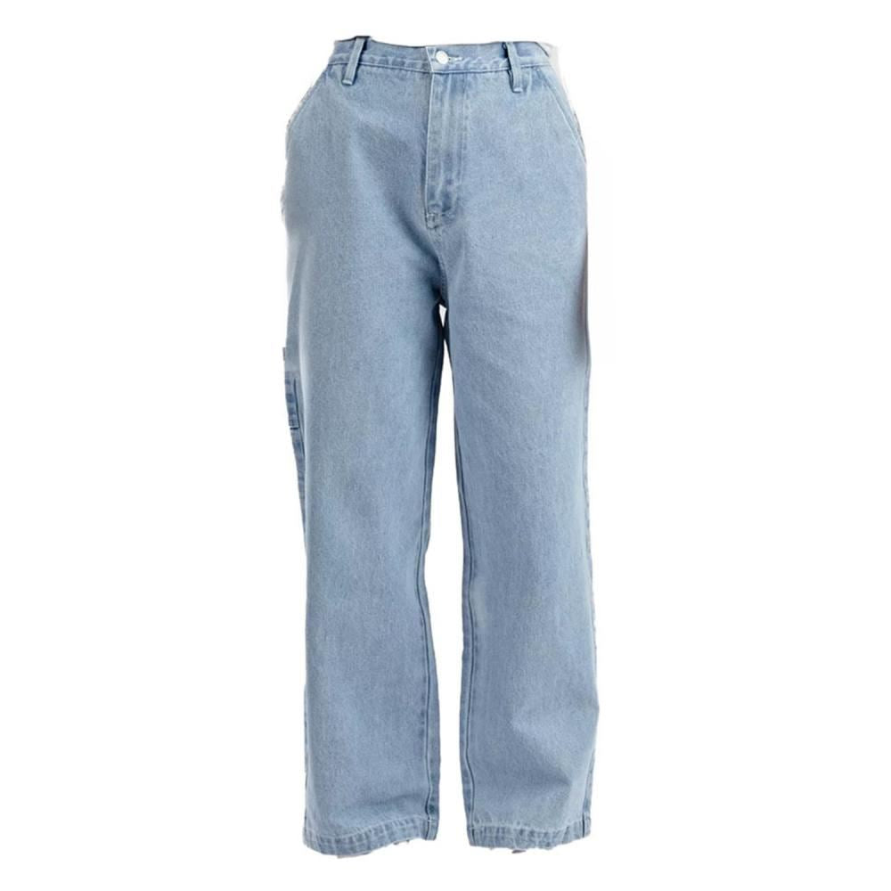 Santa Cruz Womens Pant Nolan Carpenter Pant - Light Blue Denim - Skatewarehouse.co.uk