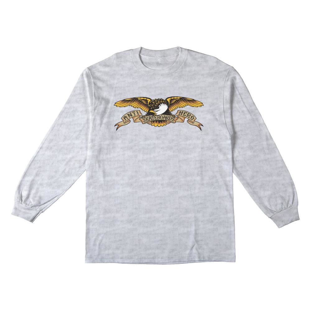 Anti Hero L/S T-Shirt Eagle - Ash / Black