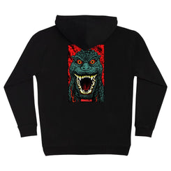 Santa Cruz Youth Hoodie Godzilla Destroyer - Black