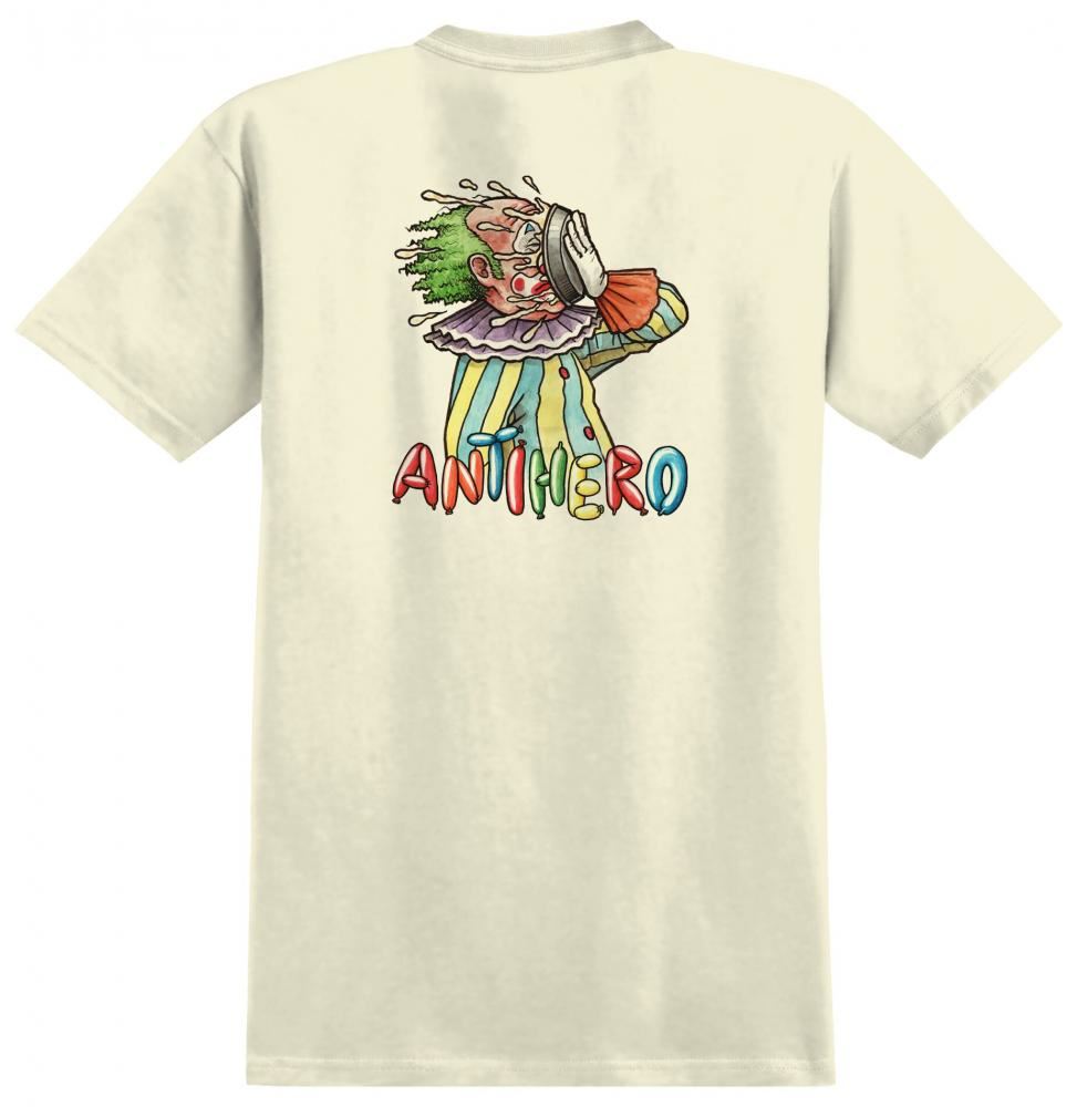 Antihero S/S Bozos - Cream / Multi Color Prints