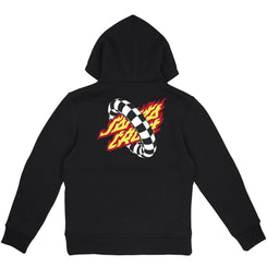 Santa Cruz Youth Hood Youth Goal Flame - Black