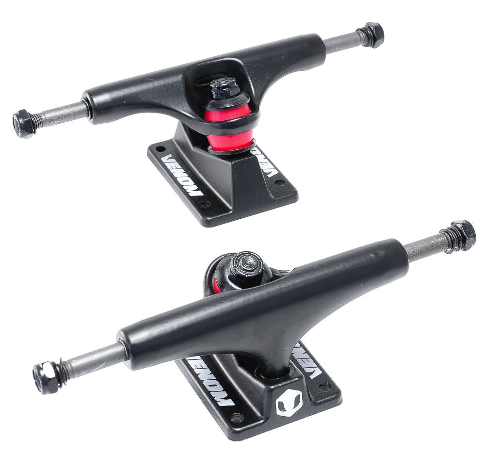 Venom Core Black Skateboard Trucks - 5.0"