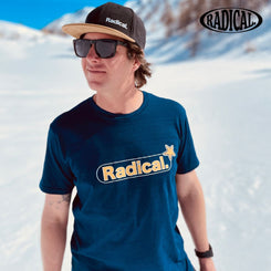 Radical. Star T-shirt, Unisex - Navy