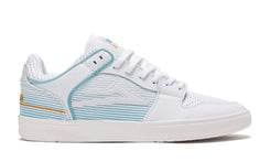 Lakai Telford Low x Rob Welsh White Leather Skate Shoes