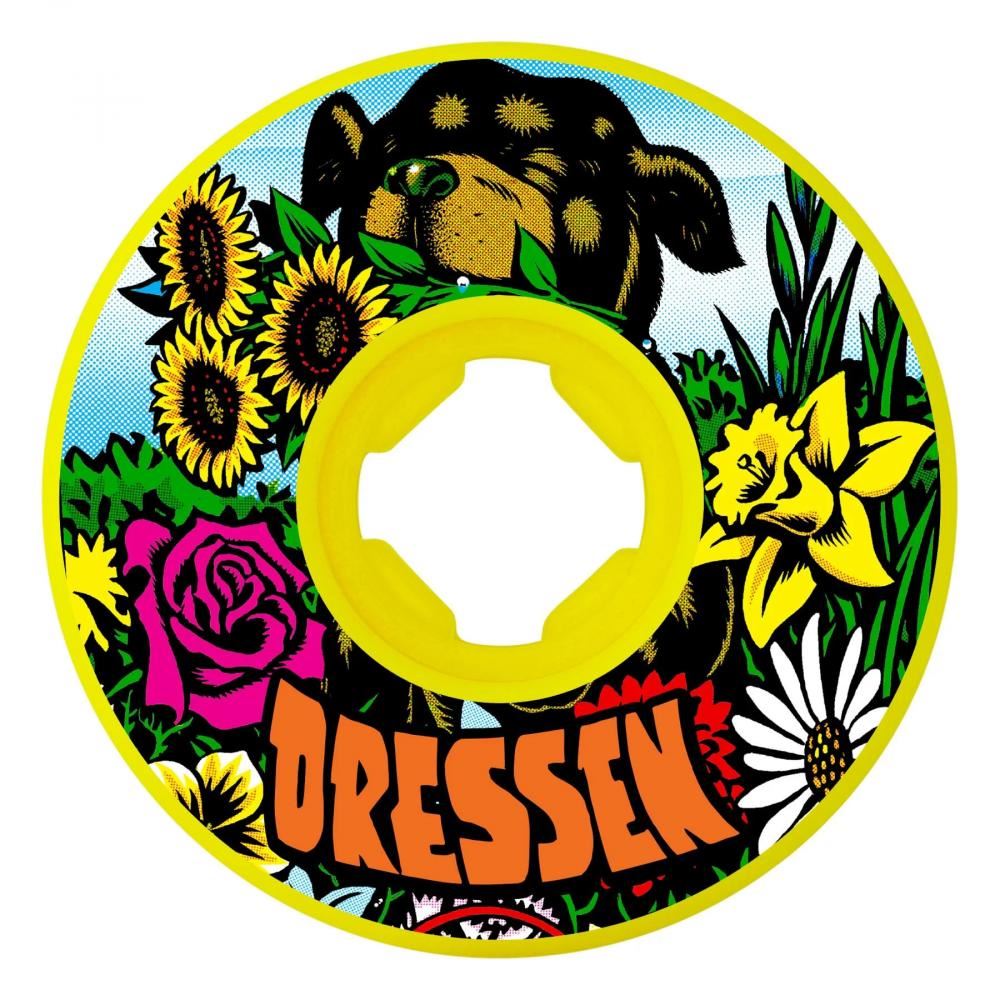Slime Balls Skateboard Wheels 55mm Eric Dressen Pup Reissue - Green
