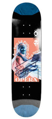 Opera Le Pompe EX7 Pop Slick Deck Black/Blue Skateboard Deck - 8.625"